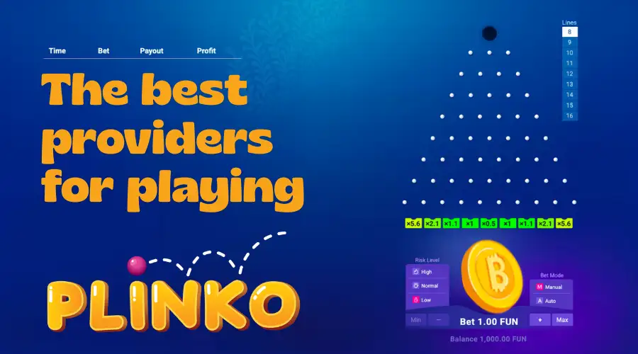 The best providers for playing Plinko