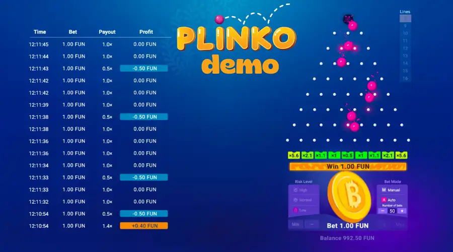 Plinko Demo